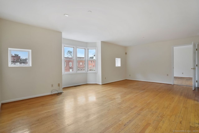 95 Audubon St Unit 222Aka 24, New Haven, CT 06510 - unfurnished room featuring light wood-type flooring and baseboards
