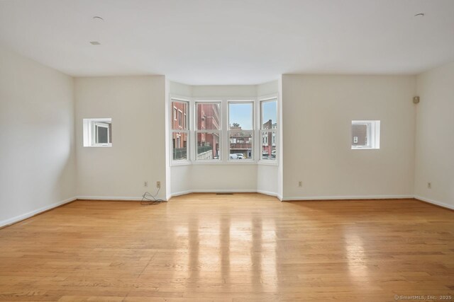 95 Audubon St Unit 222Aka 24, New Haven, CT 06510 - spare room featuring light wood-style floors and baseboards