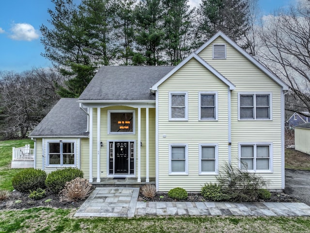 5A Big Buck Ln, Brookfield, CT 06804 - view of front of house featuring roof with shingles