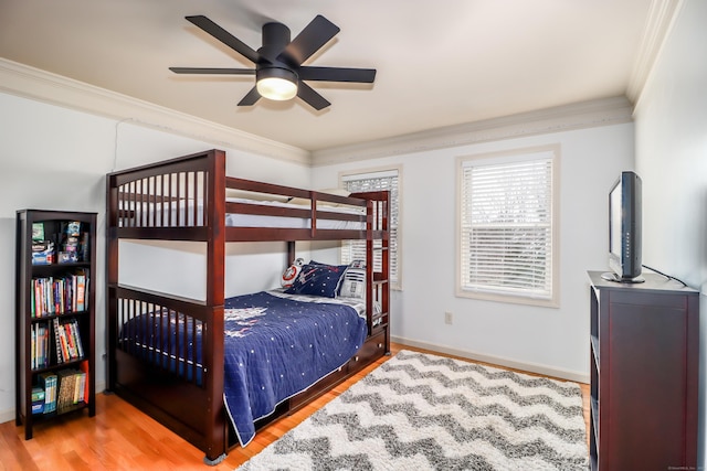 5A Big Buck Ln, Brookfield, CT 06804 - bedroom with wood finished floors, baseboards, and ornamental molding
