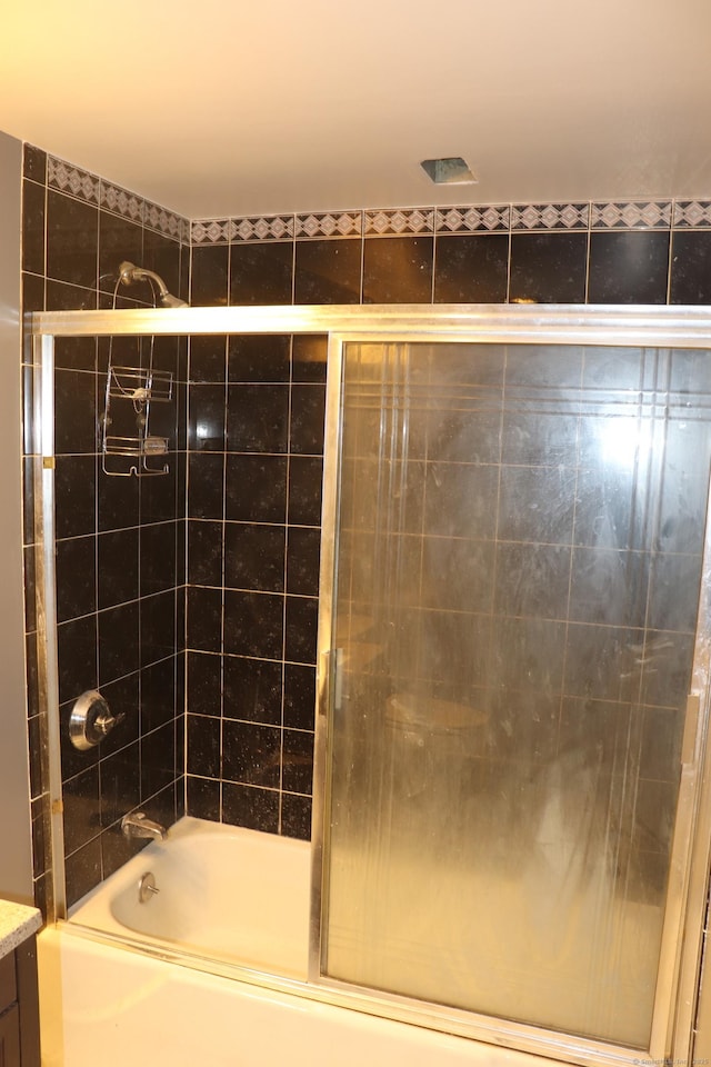 30 Woodland St Unit 5B, Hartford, CT 06105 - bathroom with vanity and enclosed tub / shower combo
