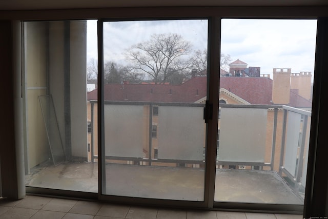 30 Woodland St Unit 5B, Hartford, CT 06105 - doorway to outside with tile patterned floors and a wealth of natural light