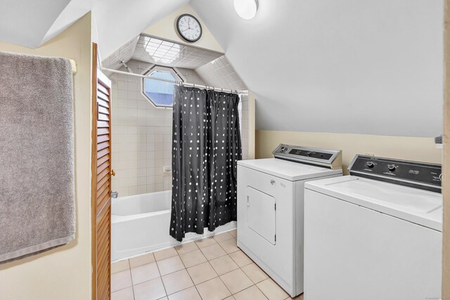 172 Prospect Ave, Shelton, CT 06484 - laundry room with independent washer and dryer, laundry area, and light tile patterned floors