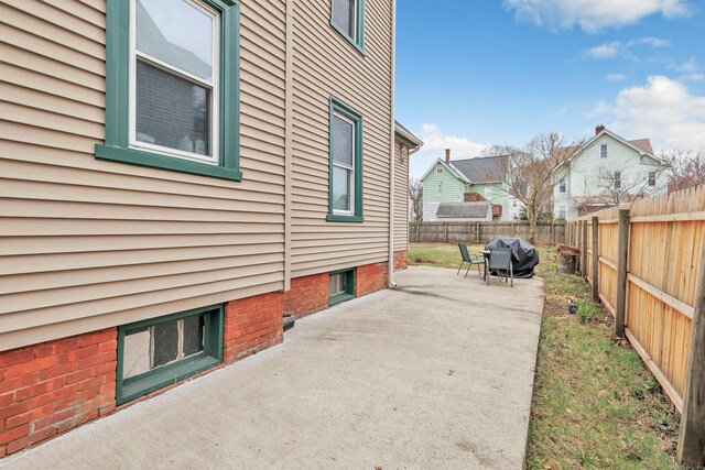 172 Prospect Ave, Shelton, CT 06484 - view of patio featuring a fenced backyard and a grill