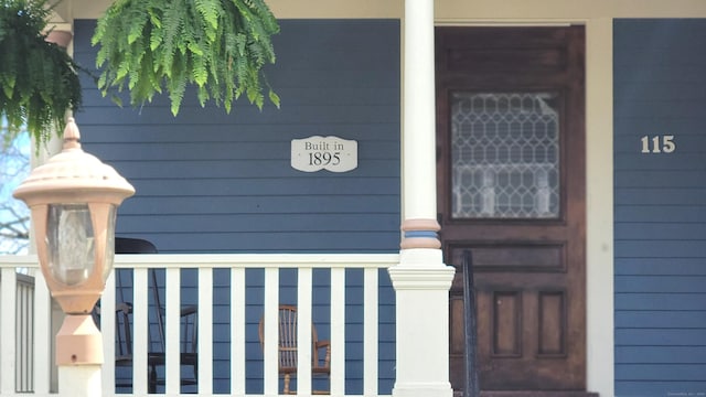 view of entrance to property