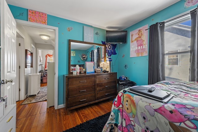 87 Englewood Ave, Waterbury, CT 06705 - bedroom with dark wood finished floors