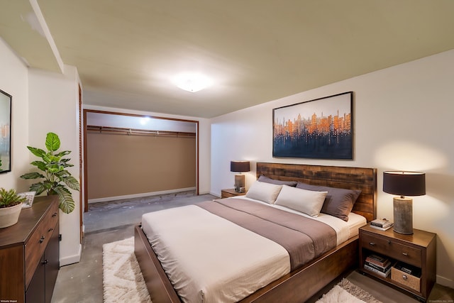 33 Wagon Rd, Enfield, CT 06082 - bedroom with concrete flooring and a closet