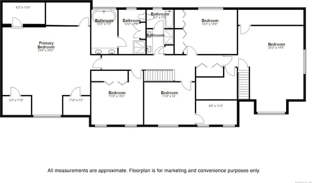 3 Huntington Ln, New Fairfield, CT 06812 - floor plan / room layout