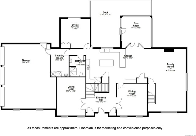 3 Huntington Ln, New Fairfield, CT 06812 - home floor plan