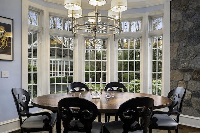 17 Wardwell Dr, New Canaan, CT 06840 - sunroom / solarium with a chandelier