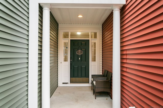 19 Mill Rd Unit 19, Danbury, CT 06810 - doorway to property featuring a porch