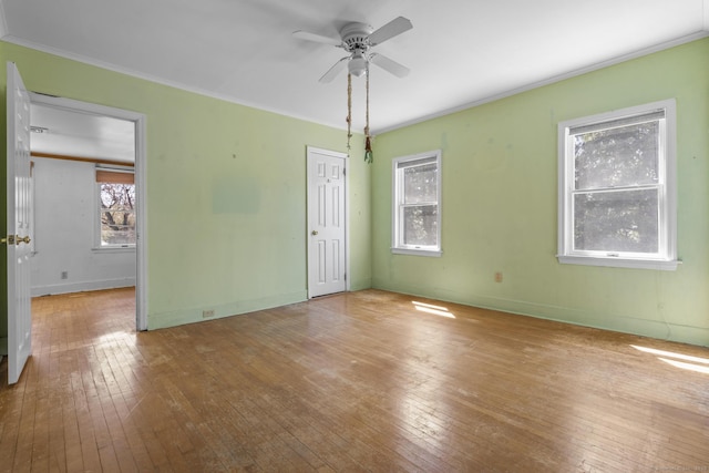200 New Canaan Ave, Norwalk, CT 06850 - empty room with hardwood / wood-style floors and ornamental molding