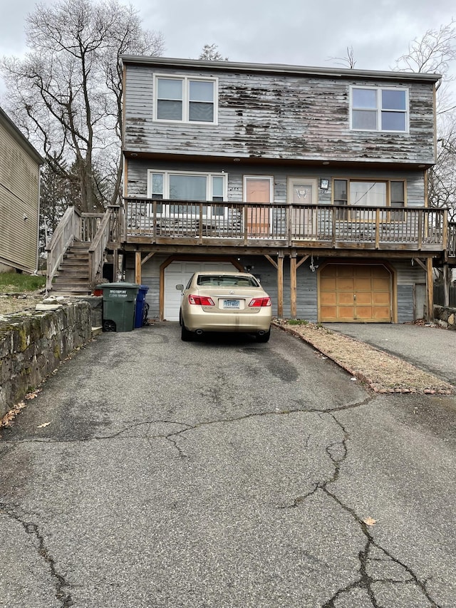 285 Dayton Rd, Bridgeport, CT 06606 - view of front of property featuring driveway and an attached garage