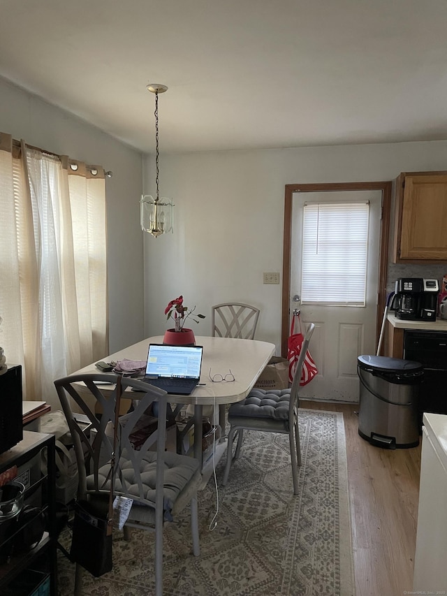 285 Dayton Rd, Bridgeport, CT 06606 - dining area with light wood-style floors