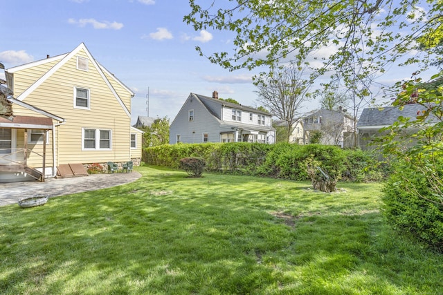 90 Culloden Rd, Stamford, CT 06902 - view of yard featuring a patio area