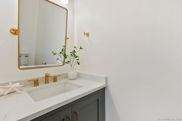 345 Reef Rd Unit B6, Fairfield, CT 06824 - bathroom featuring vanity and toilet