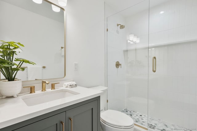 345 Reef Rd Unit B6, Fairfield, CT 06824 - bathroom with a shower stall and vanity