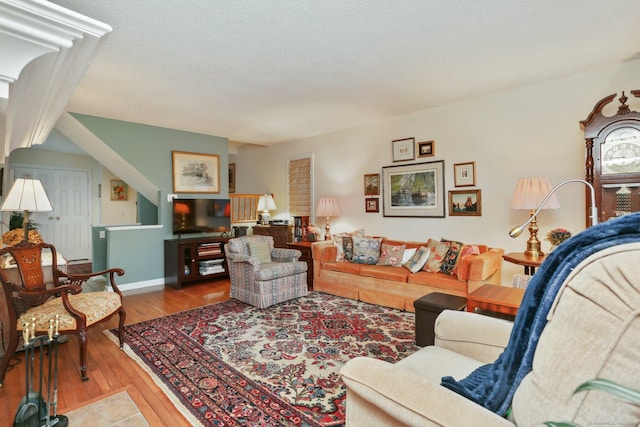 37 Wilton Crst, Wilton, CT 06897 - living area with hardwood / wood-style floors