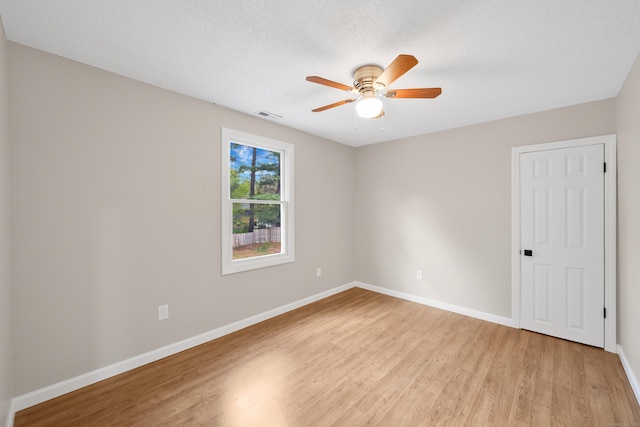 63 Rita Dr, Bristol, CT 06010 - unfurnished room with light wood-style flooring, baseboards, and ceiling fan