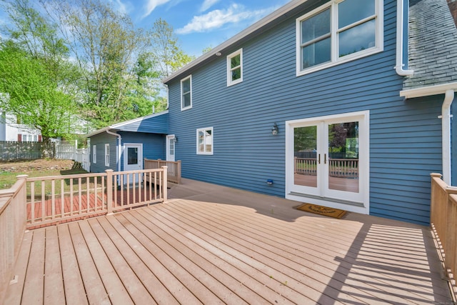 63 Rita Dr, Bristol, CT 06010 - view of wooden deck