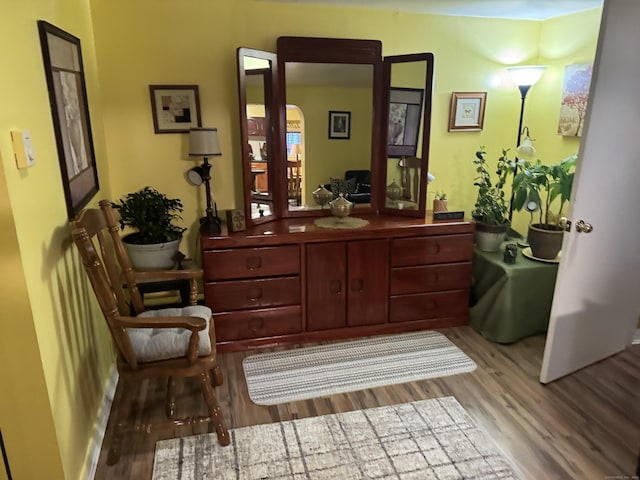 186 York St, West Haven, CT 06516 - sitting room with wood finished floors