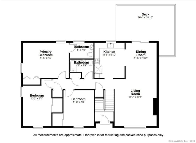 6 Pell Mell Dr, Bethel, CT 06801 - floor plan