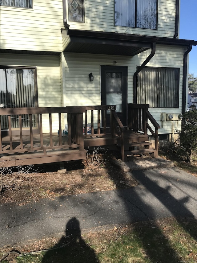 view of property entrance