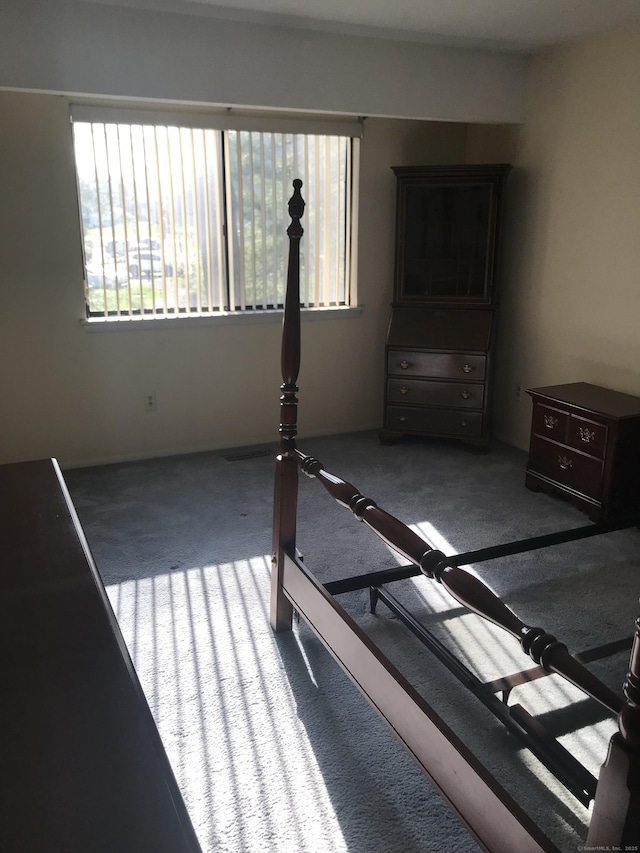 unfurnished bedroom with carpet