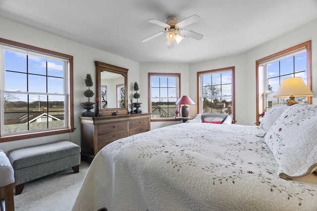 15 Buckingham Ave, Old Saybrook, CT 06475 - bedroom featuring ceiling fan and carpet floors