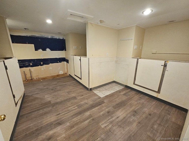 205 Flanders Rd, East Lyme, CT 06357 - spare room featuring wood finished floors and recessed lighting