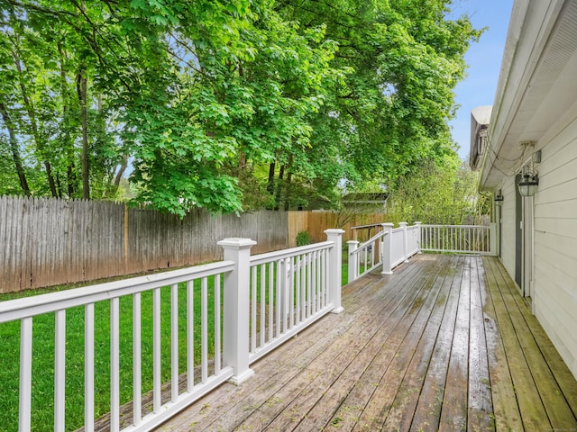8 Argentine Way, Norwalk, CT 06850 - view of wooden deck