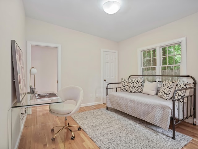 8 Argentine Way, Norwalk, CT 06850 - bedroom with baseboards, wood finished floors, and an office area