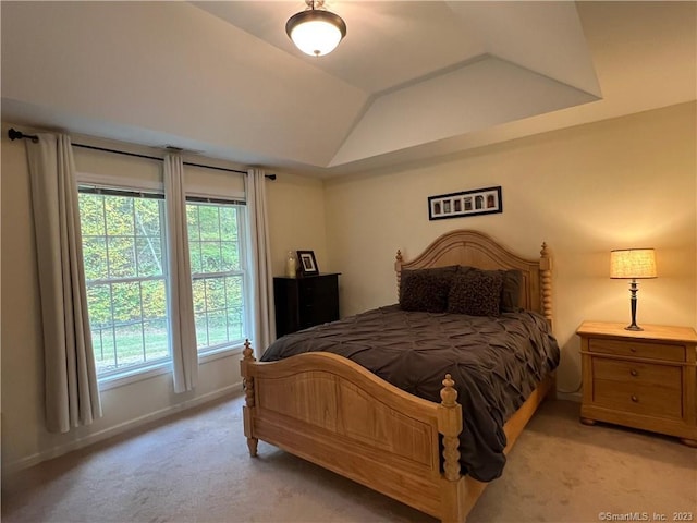 21 Old Oak Dr Unit 21, Brookfield, CT 06804 - bedroom with light colored carpet, baseboards, and lofted ceiling