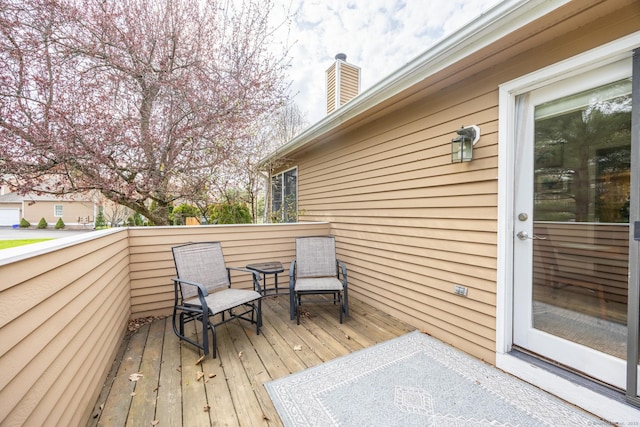 view of deck