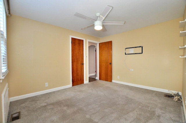 27 Brook St, New Britain, CT 06051 - unfurnished bedroom with carpet and a ceiling fan