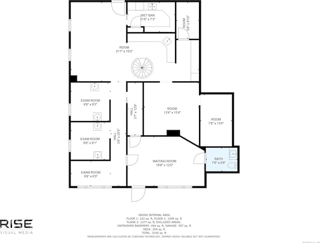 197 Norwich New London Tpke, Montville, CT 06382 - view of layout