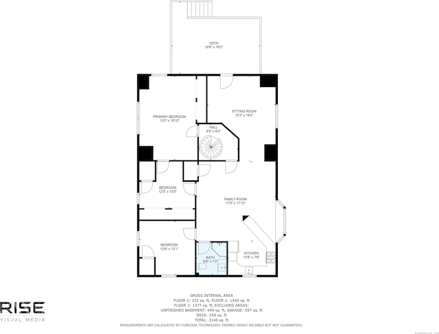 197 Norwich New London Tpke, Montville, CT 06382 - view of layout