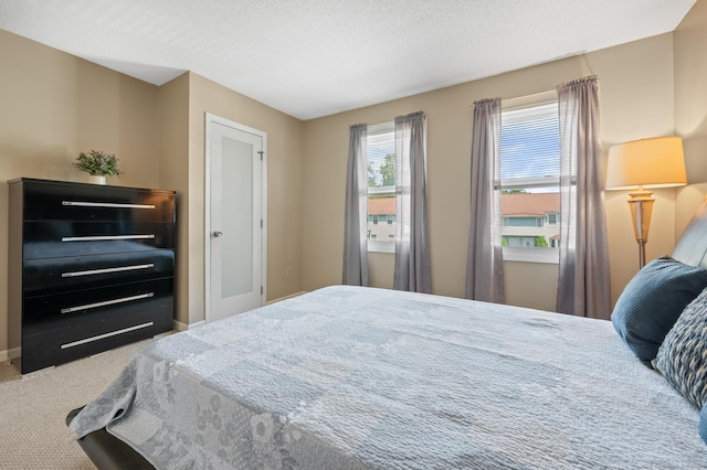 1 Abbott Rd Unit 32, Ellington, CT 06029 - bedroom with carpet flooring, a textured ceiling, and baseboards