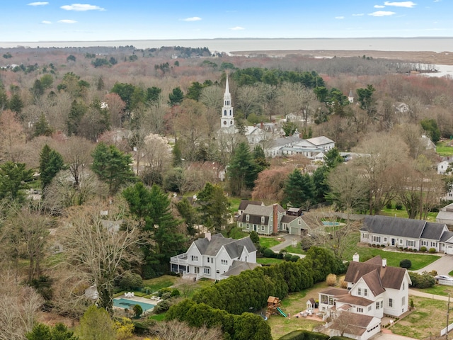 9 Academy Ln, Old Lyme, CT 06371 - aerial view of residential area