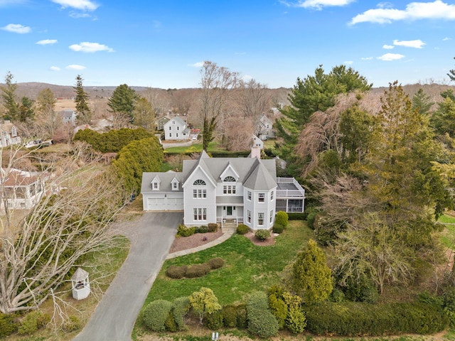 9 Academy Ln, Old Lyme, CT 06371 - aerial view of property and surrounding area