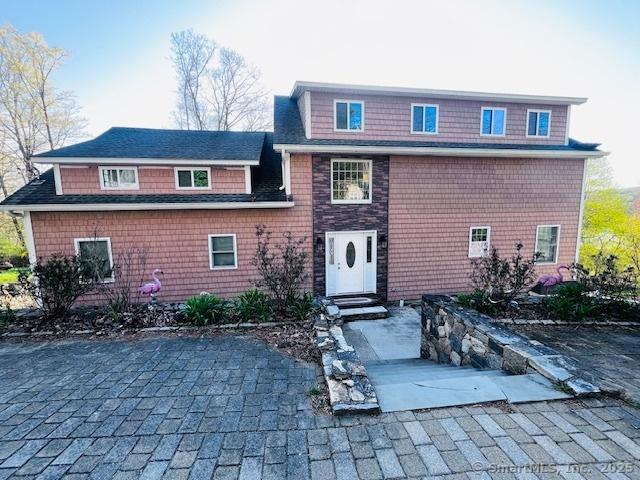 37 Fulton Dr, New Fairfield, CT 06812 - view of front of home featuring a patio area