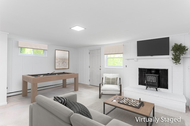 20 Linden Rd, Ridgefield, CT 06877 - living room featuring light carpet and plenty of natural light