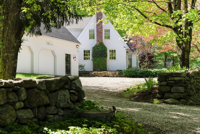 8 Twixt Rd, Cornwall, CT 06753 - view of front of home featuring a chimney and a shingled roof