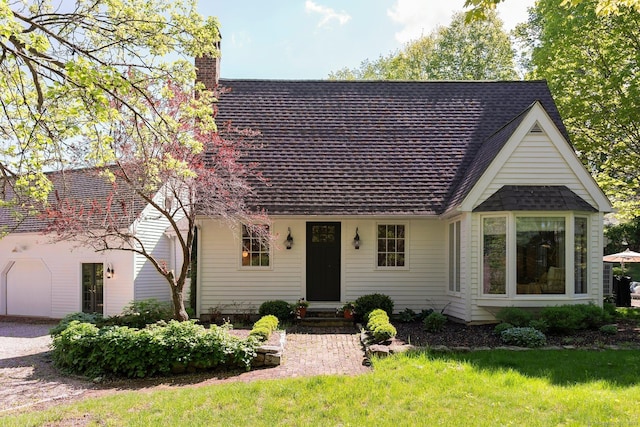 8 Twixt Rd, Cornwall, CT 06753 - view of front of property with a chimney and roof with shingles