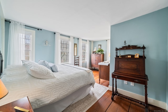 329 Weekeepeemee Rd, Woodbury, CT 06798 - bedroom featuring wood-type flooring and baseboards