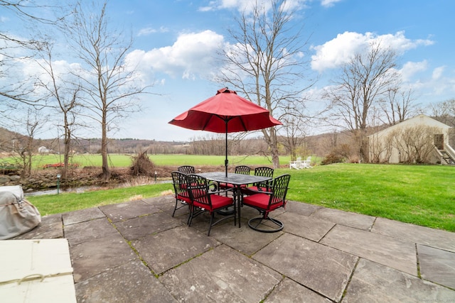 329 Weekeepeemee Rd, Woodbury, CT 06798 - view of patio featuring outdoor dining area
