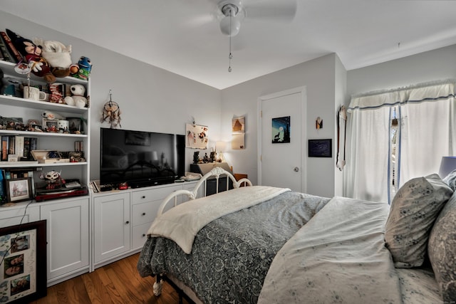 98 Aetna Ave, Torrington, CT 06790 - bedroom with wood finished floors and ceiling fan