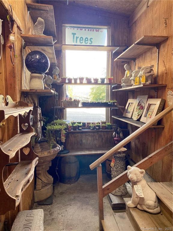 view of storage room