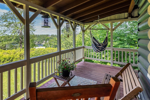 11 Summer Hill Rd, New Fairfield, CT 06812 - view of wooden terrace