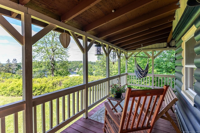 11 Summer Hill Rd, New Fairfield, CT 06812 - view of wooden terrace